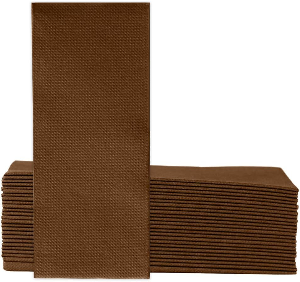 Soft Point 50 Tissues 1/8 Fold Højkvalitets Engangsvæv 32X38cm Champagne