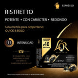 kapsel af aluminium, Ristretto, Intensität 11, 40 Stück, 208 g