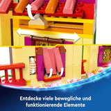 LEGO Ç€ Disney Encanto Magical House of Madrigals Børnedukkehus med Mirabel Legefigur byggelegetøj til piger og drenge fra 7 år 43245 Byggesæt Besuche den LEGO-Store