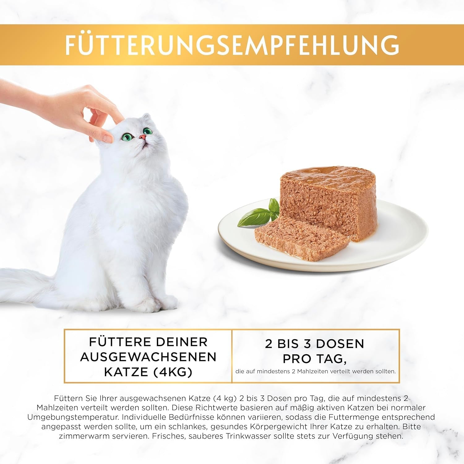 Gourmet Gold Fine Paste Katzenfutter nass, mit Huhn, 12er Pack (12 x 85g)