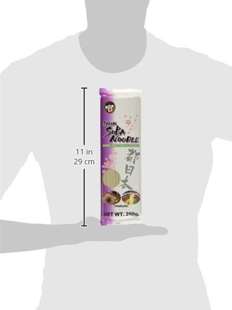 Miyako boghvede nudler, tørre (Soba), pakke med 12 (12 x 250 g)