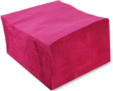 Ser42307107 Collection pendel, serviet 40 X 40, 2-lags, 1/4 fold, 100 servietter, 2-lags almindelig med kant, fuchsia