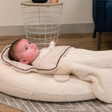 Multifunktionel ammepude, 4 i 1, Soft Nova, beige, enkelt pude: 202 cm, lænestol, 40 X 75 X 22 cm Tilbehør Mad og Amning Bebe Naty Shop