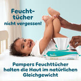 Pampers Premium Protection Pants Str. 7, 123 Bleer, 15 kg+, med 360° justering og bløde anti-lækage manchetter for optimal komfort og beskyttelse