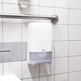 Tork 127530 avanceret kvalitet midi blødt toiletpapir til Tork T6 dobbeltrulle toiletpapir dispenser / 2-lags rivefast blødt toiletpapir 27 pakke (27 X 100 meter)