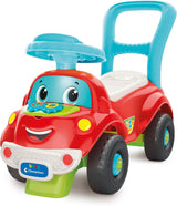Clementoni - 17747 - Nicolò Go Go 3 i 1 - Kørebil, elektronisk læringshøjttaler, første trin, lys og lyde, spil til 1-årige - Made in Italy Legetøj Bebe Naty Shop Standard titel
