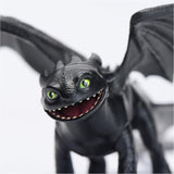 Dreamworks Sådan træner du din drage 22 cm længde Basic Dragon Tandløst figurlegetøj til børn fra 4 år og opefter Actionfigurer Naty Shop