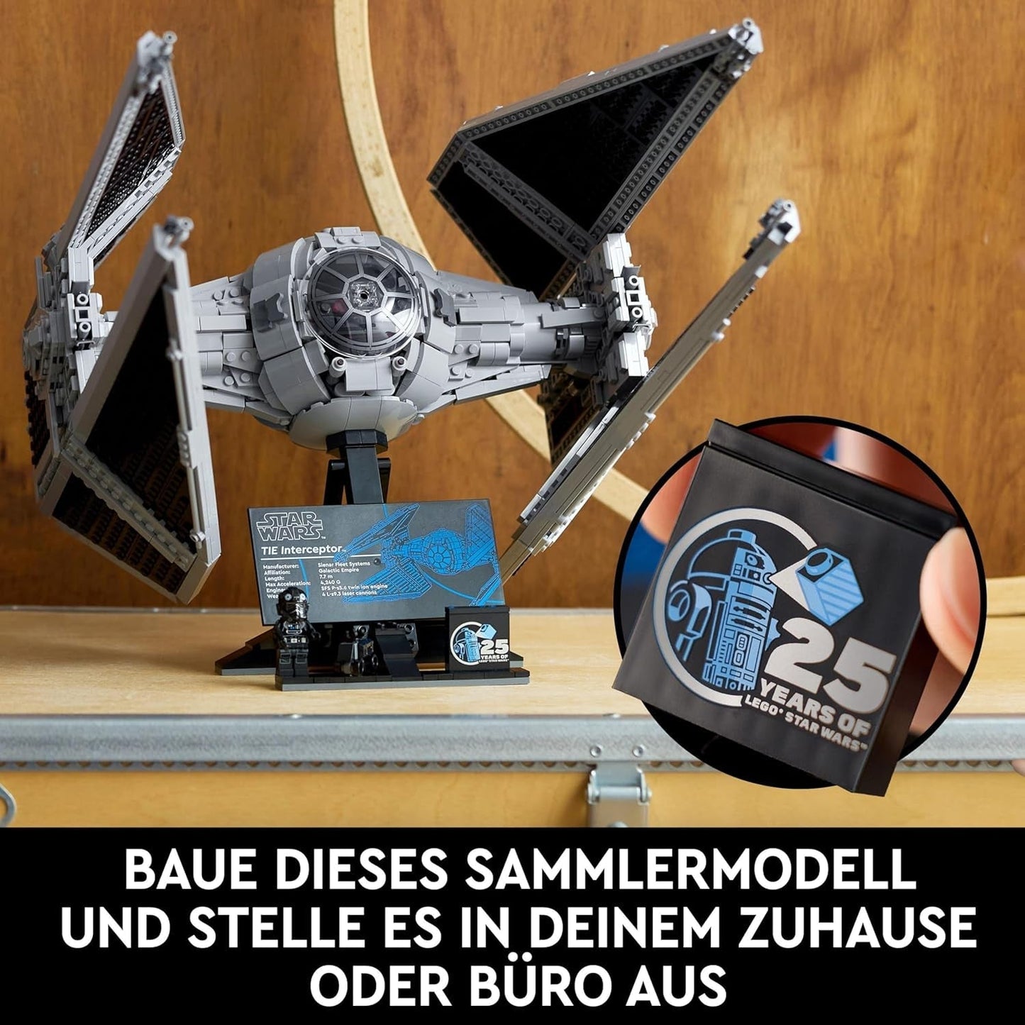 LEGO Star Wars slipsinterceptor Ultimate Collector Series Kreativt byggesæt til voksne Starfighter klodser Model Fan Gave Samlerobjekt Ucs Sæt 75382 Byggesæt Besuche den LEGO-Store