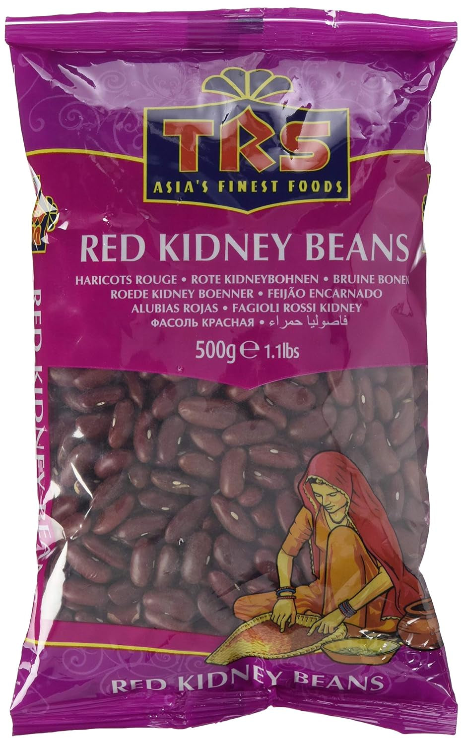 TRS - Røde bønner - (1 x 500 g)