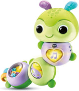 VTech Baby Spinning Fun Caterpillar - Taler og synger Interaktivt klokke- og motorisk legetøj - I 6-24 måneder Babylegetøj Naty Shop
