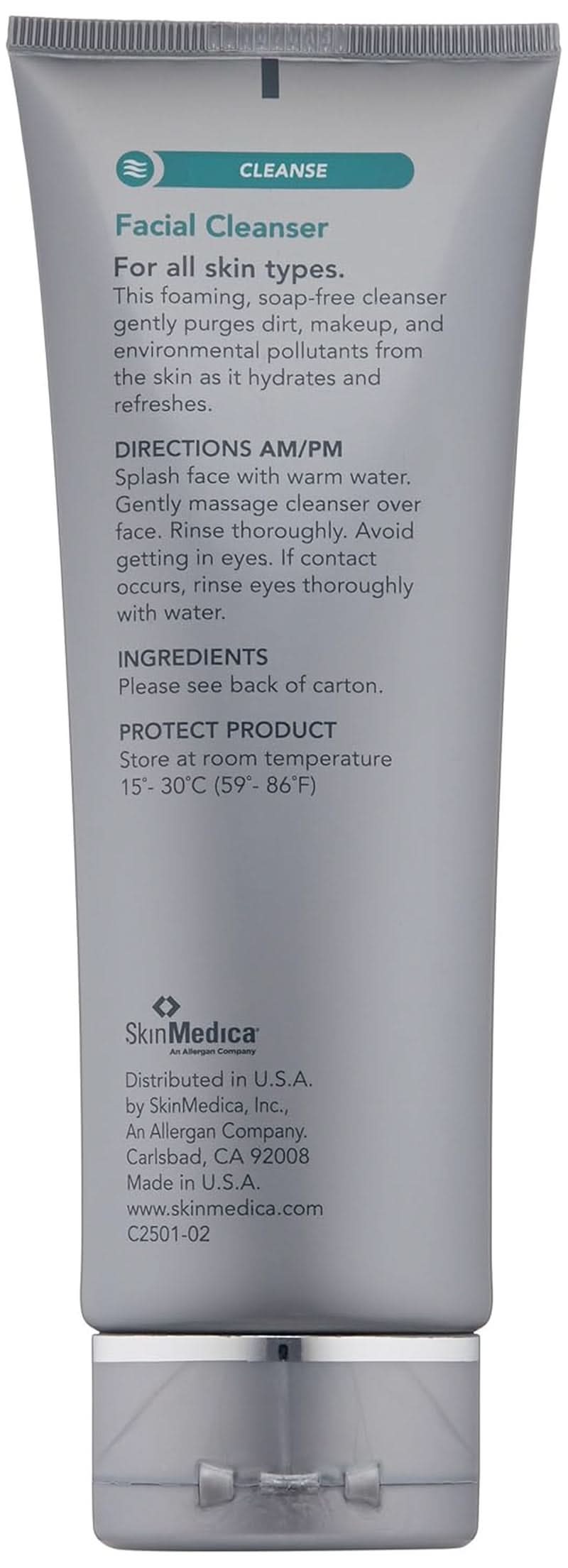 SkinMedica Facial Cleanser - renseskum til normal eller tør hud og perfekt som Naty Shop-rens