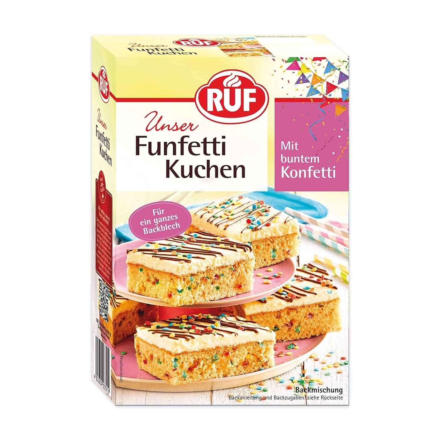 RUF Blanding til kager, forskellige farver Glasurer og Decor Naty Shop