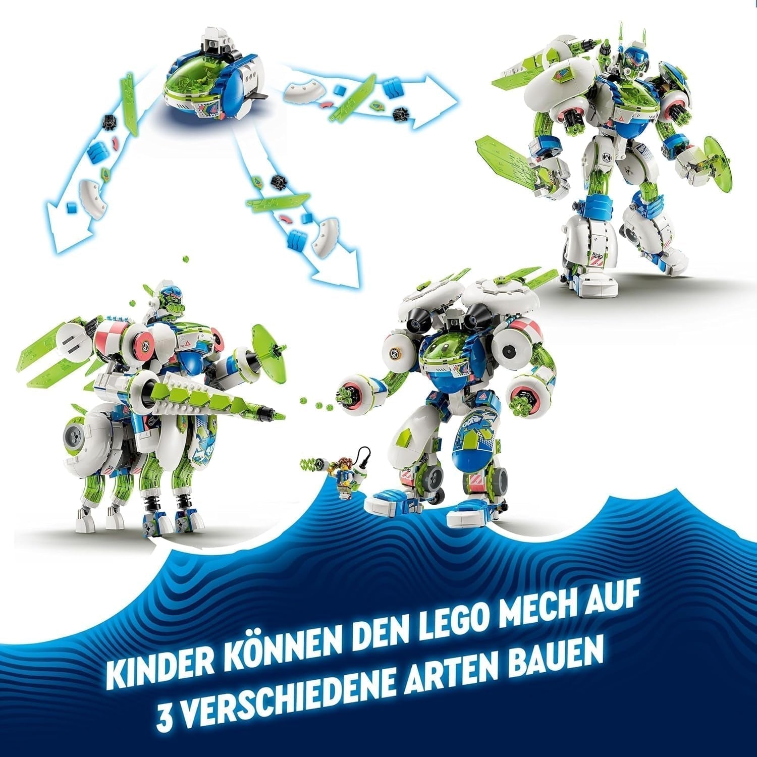 LEGO Dreamzzz 3-i-1 Mateo Og Z-Blob The Knight Mech Byggeklodser Legesæt til 10 år Drenge og piger Børn Gave Fantasy Sæt 3 Ways Robot Adventure Legetøj 71485 Byggesæt Beuche den LEGO-Store