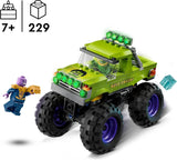 LEGO Ç€ Marvel Hulk Truck Vs. Thanos - Superheltebyggelegetøj - Avengers køretøj og minifigurer - Monstertruck for mega sjov - Gave til drenge og piger fra 7 år - 76312 Byggesæt Besuche den LEGO-Store