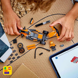 LEGO City F1 Racer med Mclaren racerbil - Formel 1 legetøjsmodel med racerbil og minifigur - lille gave til drenge og piger fra 6 år eller motorsportsfans 60442 Byggesæt Besuche den LEGO-Store