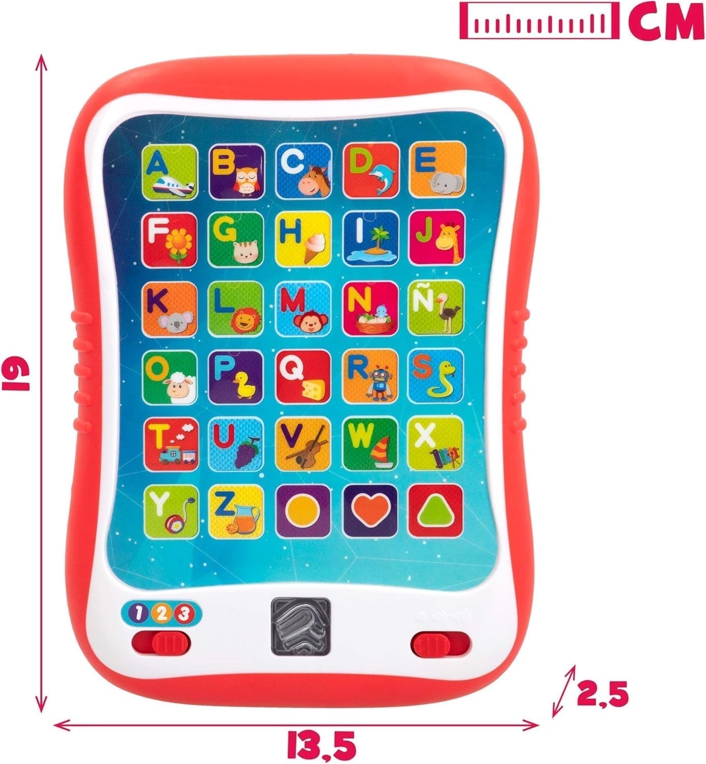 winfun ColorBaby 44256 Læringsbakke med lys og lyd Babylegetøj Naty Shop