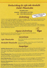 Dinkel-Pfannenkuchen, 180 G Blanding til bagning og madlavning Naty Shop