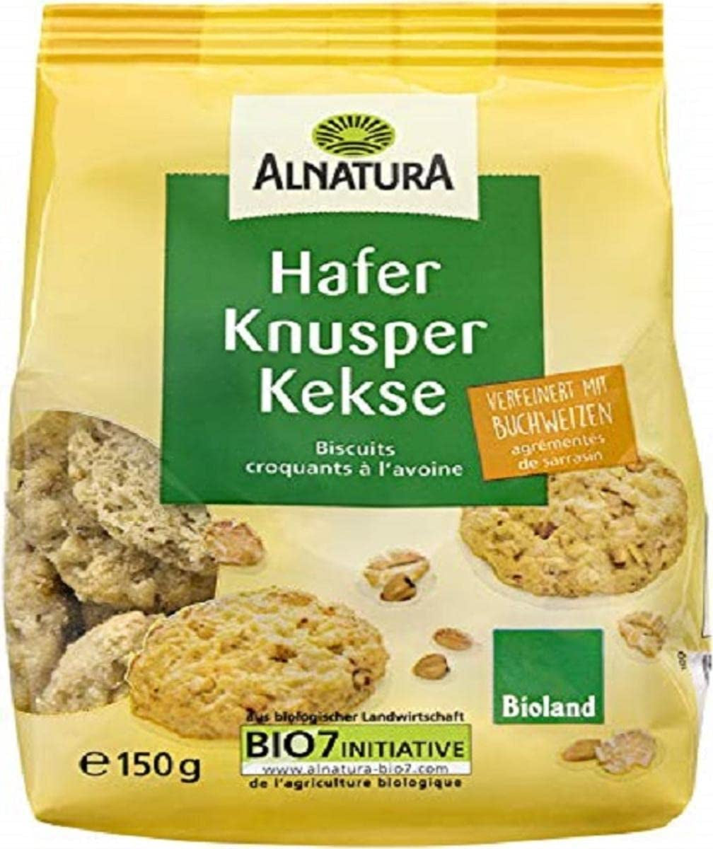 Sprøde kiks med havre, 150 g