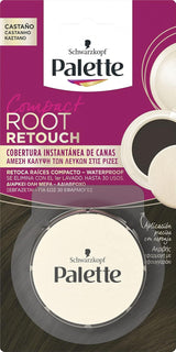 Palette Compact Root Retouch Retouchering Root Pulver, kompakt, kastanjebrun, 1 stk Hårfarve Naty Shop