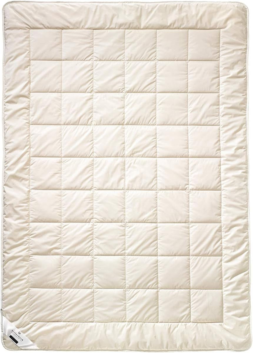 Billerbeck E45 Bambusdyne - sommerdyne - 135 X 200 Cm - bomuldsdyne, køledyne - med bambusfyld, let sommer (Sl) Dyner og dyner Naty Shop Medium (M) 155 X 220 Cm