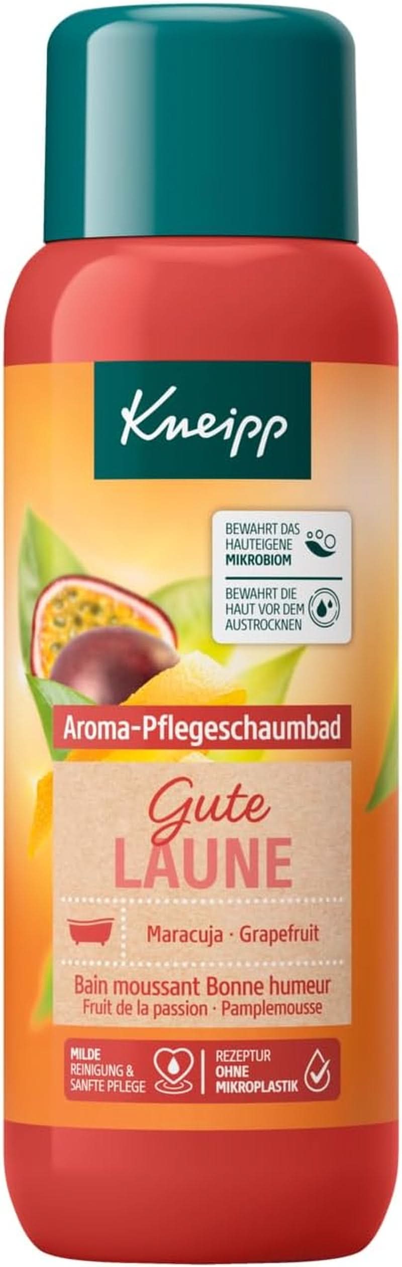Kneipp Aroma, Good Mood aromatisk skumbadadditiv, 400 ml Brusebad og bad Naty Shop