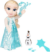 Disney Die Eiskönigin - Frozen - Syngende ELSA Dukke 35 cm, synger "Let It Go", inklusive tilbehør for ekstra sjov, perfekt til piger fra 3 år, 225306, Türkis