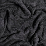 Brentford's Teddy Fleece Tæppe Stort Sengetæppe Plys Super Blød Varm Sovesofa Sengetæppe Sort - 150 X 200 Cm Senge og tæpper Besuche den Brentfords-Store