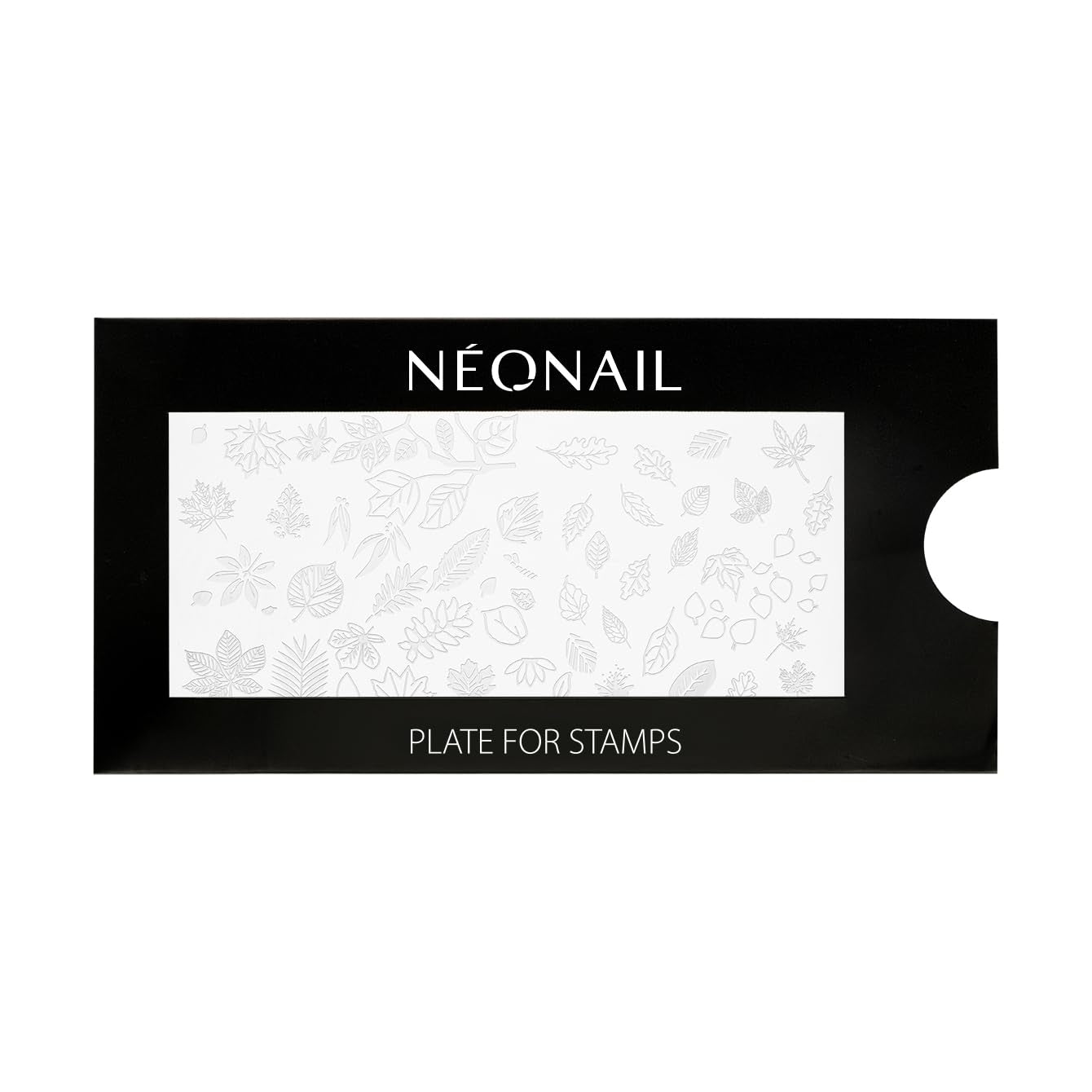 NÉONAIL Nagel Stempel Mit Schaber - Nägel Selber Machen - Nail Art Stempel - Nageldesign Für Nagel Schablone - French Nails Stempel - Silikon Nagelstempel