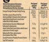 Triple Crunchy Churro morgenmadsprodukter med mælkechokolade og saltet karamel, fuldkornsindhold 36%, pakke med 8 (8x300 g)