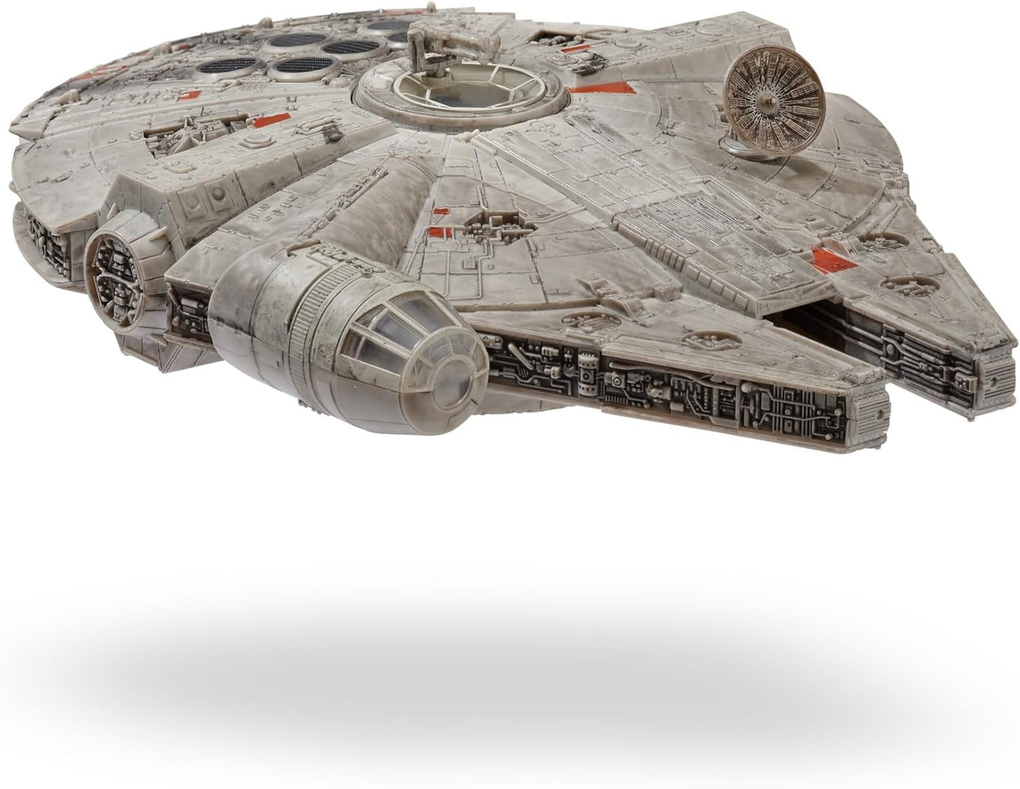Star Wars Micro Galaxy Squadron SWJ0332 - Millennium Falcon 22,5 cm officielt køretøj med lys, lyd og actionfigurer Naty Shop