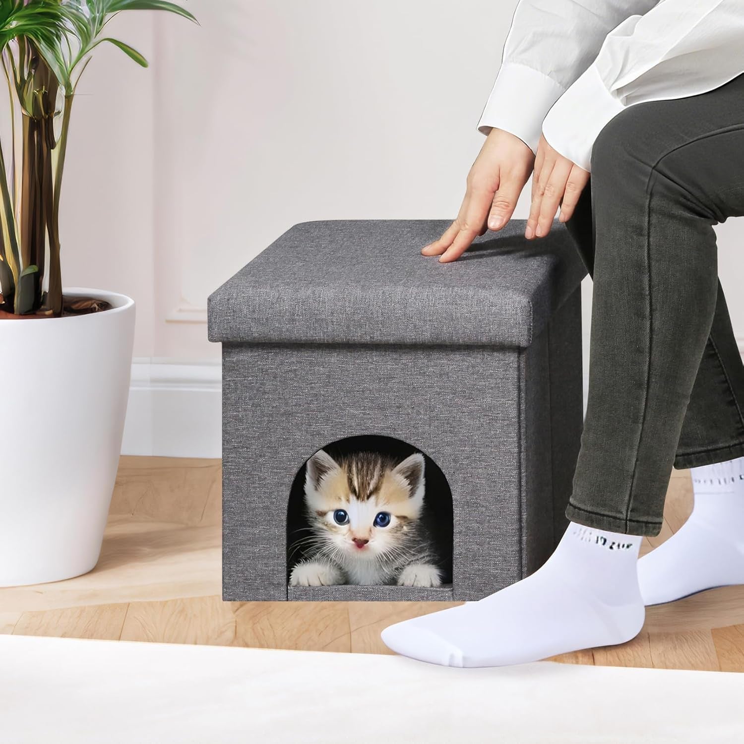 Tæpper og møbler, kæledyr, huler og huse, katte, senge til katte, katte - senge, madrasser