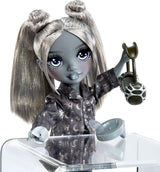 Rainbow High Shadow High Girl's Night - Luna Madison – 28 cm Modepuppe in Grautönen, Graues Haar & Outfit mit Accessoires og Kamm – Für Sammler und Kinder ab 6 Jahren
