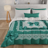 PETTI Artigiani Italiani - Vinterdyne, Vinterdyne, Enkel quilt, Dobbeltsidet, monofarvet og digitalt tryk, 100% hypoallergen mikrofiber, Made in Italy