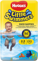 Huggies Little Swimmers svømmebleer, størrelse 3-4 (7-15 kg), 1 pakke med 20 stk.