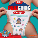 Pampers bleer Paw Patrol Pants str. 5 (12-17Kg) Baby-Dry, Junior med Stop og Protect lomme, MÅNEDSÆSKE, 160 bleer Naty Shop
