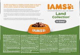 IAMS Delights Land Collection Vådfoder til katte - Multipak med kødvarianter (lam, oksekød, kylling og kalkun) i sauce, vådfoder til katte fra 1 år, 12 x 85g