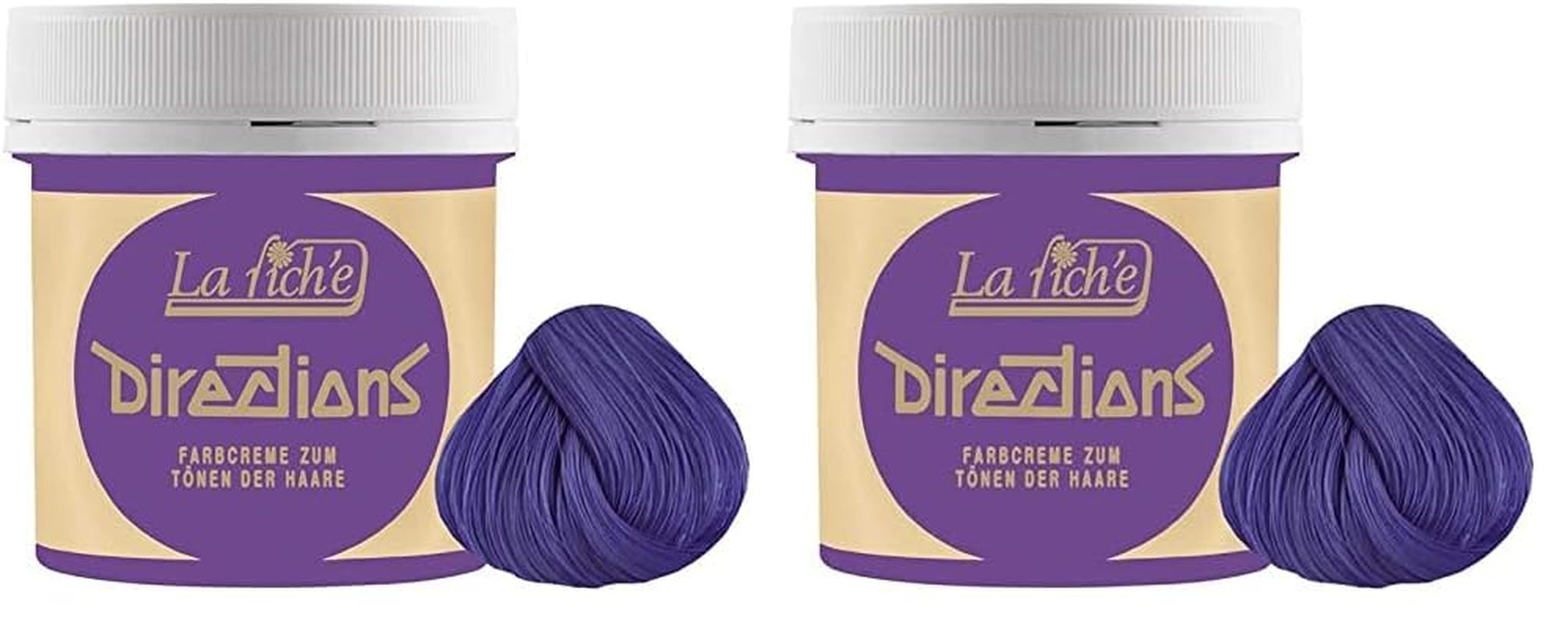 La Riché Pink nellike, 1 pakke (100 ml) Hårfarve Naty Shop Violet 100 Ml (pakke med 2)