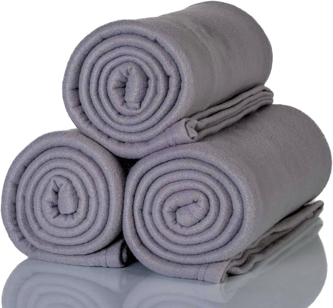 ALCLEAR 3 styks Oeko Tex fleece tæpper, farve: antracit, stor størrelse 130X160 Cm, over 200 G/M2, sofa tæppe sofa tæppe tæppe stue tæppe, picnic tæppe sofa tæppe Senge og tæpper Besuche den ALCLEAR-Store Anthracite 130mXpieces 130mXpiece