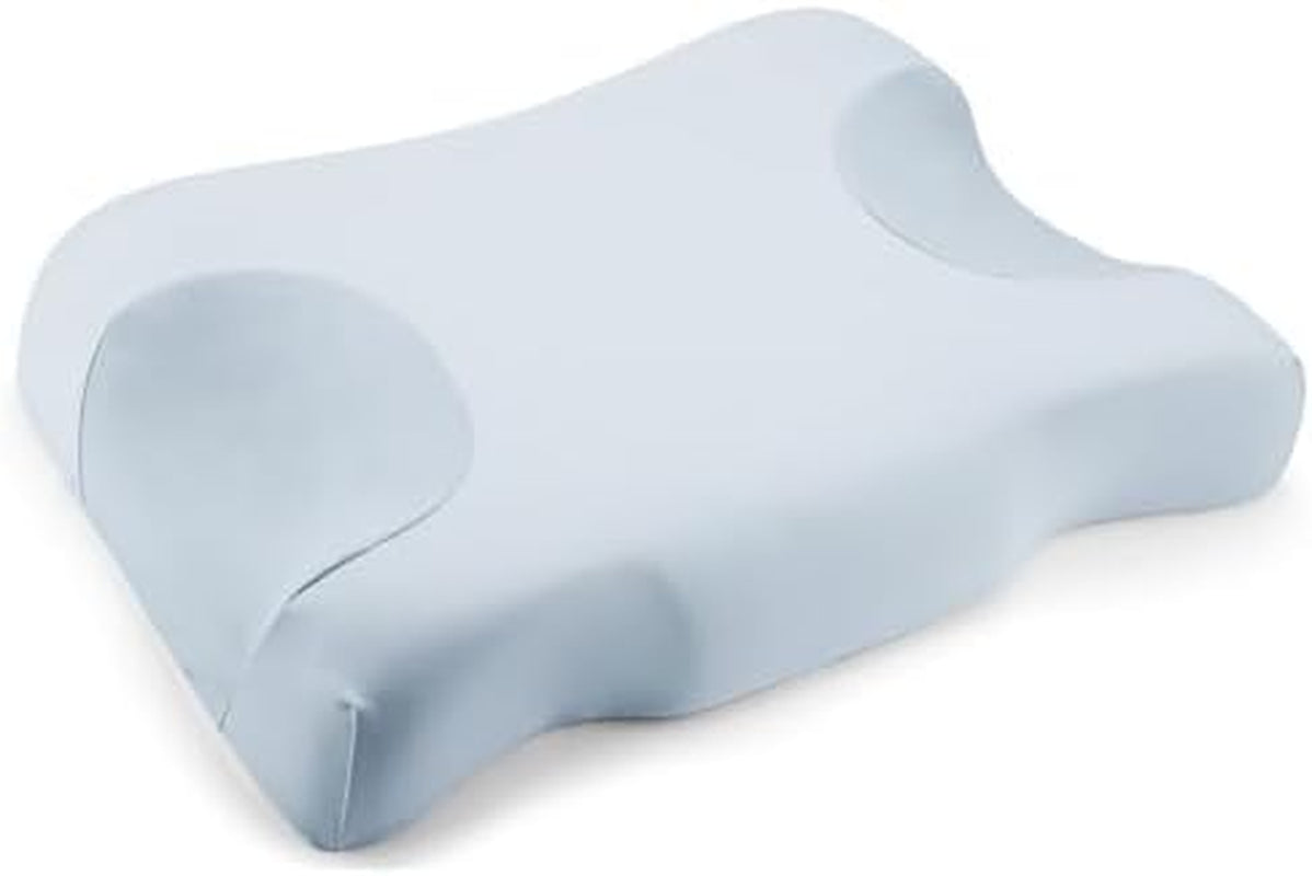 Royalisneeo skønhedspude til ryg-, mave- og sidesmerter Nakke- og skulderpude Anti-rynke Anti-aldring Memory Foam Pude Blå (Standard) Cervikal ortopædiske puder Naty Shop Standardtitel