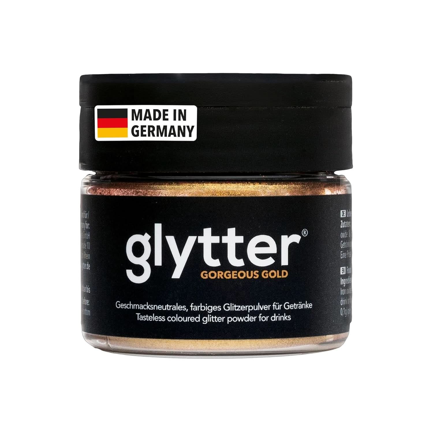 Glytter, Spiselig Glitter til drikkevarer og væsker, 10 gram Glitter Naty Shop