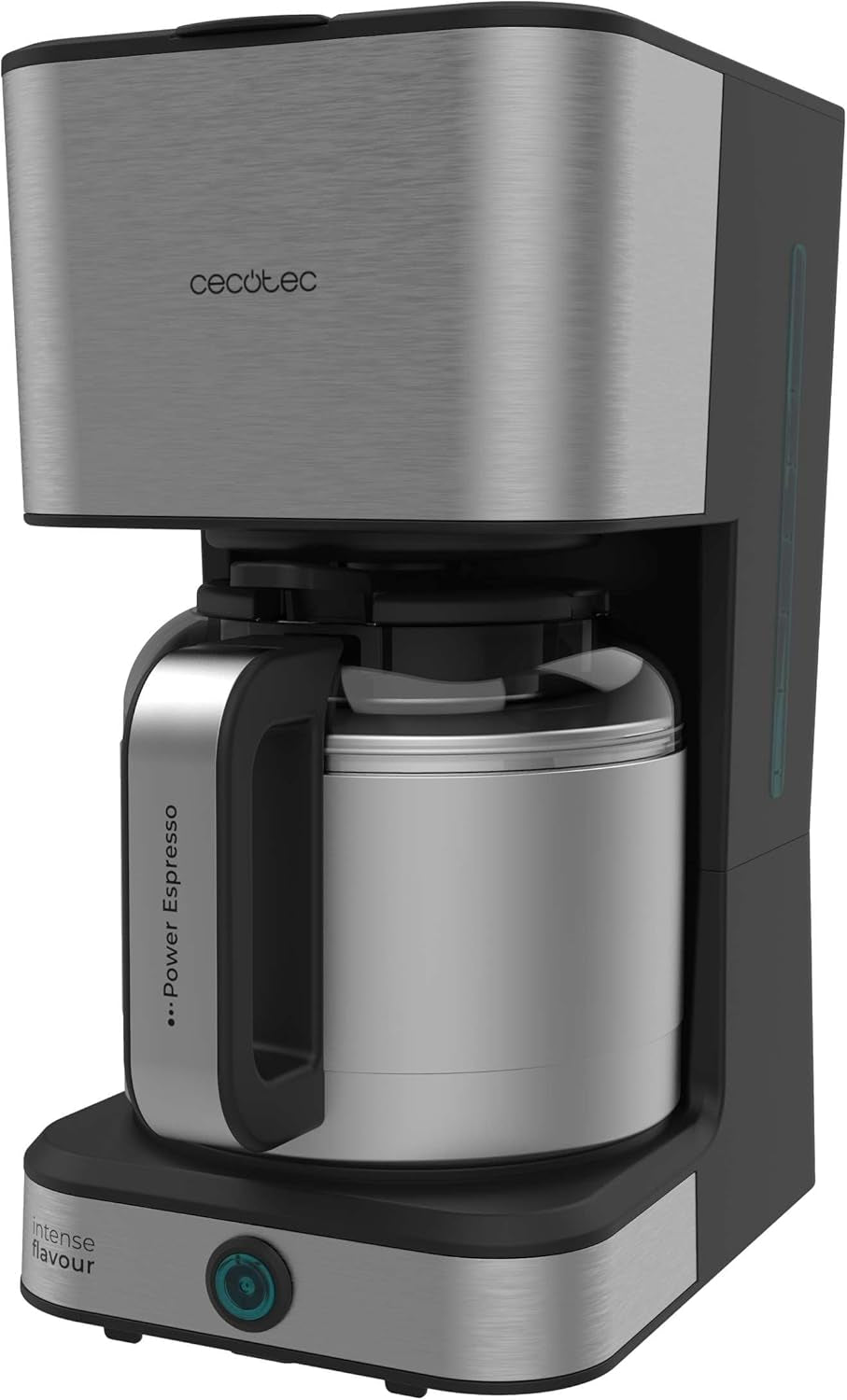 Cecotec Coffee 66 Drop & Thermo dryp kaffemaskine, 950 W, 1,2 L, 10 kopper, ExtremeAroma teknologi, anti-dryp funktion, vandstandsindikator, genanvendeligt hovedfilter, overophedningsbeskyttelse