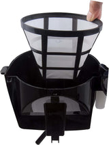 Tristar 1,25L kaffemaskine - til 10-12 kopper, også egnet til camping, CM-1245, sort