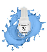 Gel madfarve, beige, champagnefarve, 20 g. Food coloring for a wide range of applications for decorating cakes, tarts, cream, sponge cake, royal icing, macarons.