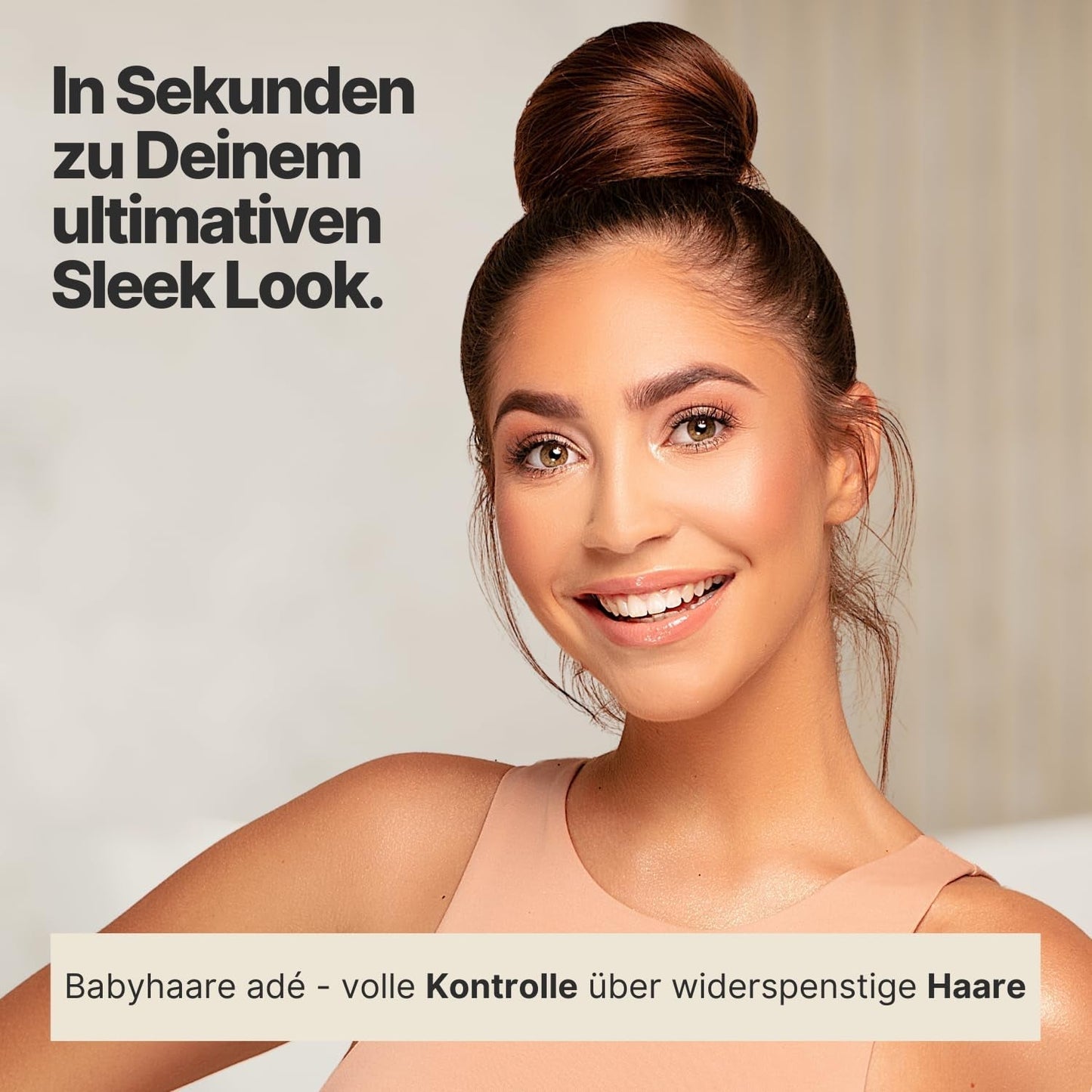 IMPERIO Hair Finishing Stick til babyhår - Premium mascara til babyhår for at tæmme fint og ødelagt hår - 12ml Transparent hårfarve Naty Shop