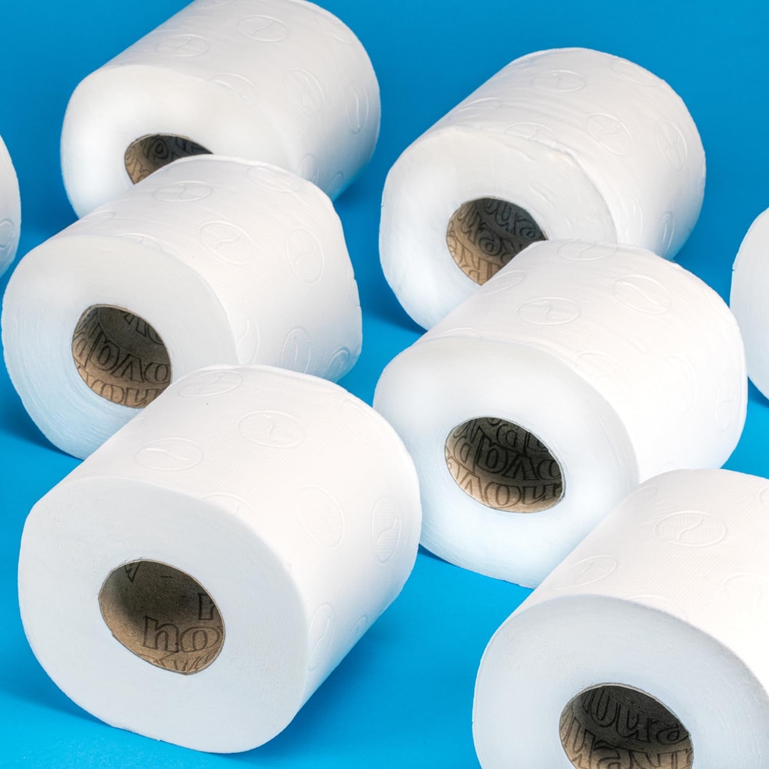 Renova dobbelt toiletpapir, 18 ruller