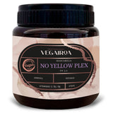 VEGAIROA - No Yellow Plex Mask - Neutraliserende maske til gule og orange toner - Fugtgivende pleje - Lilla pigment - Professionelt vegansk hårprodukt - 275g Naty Shop hårmaske Standard titel