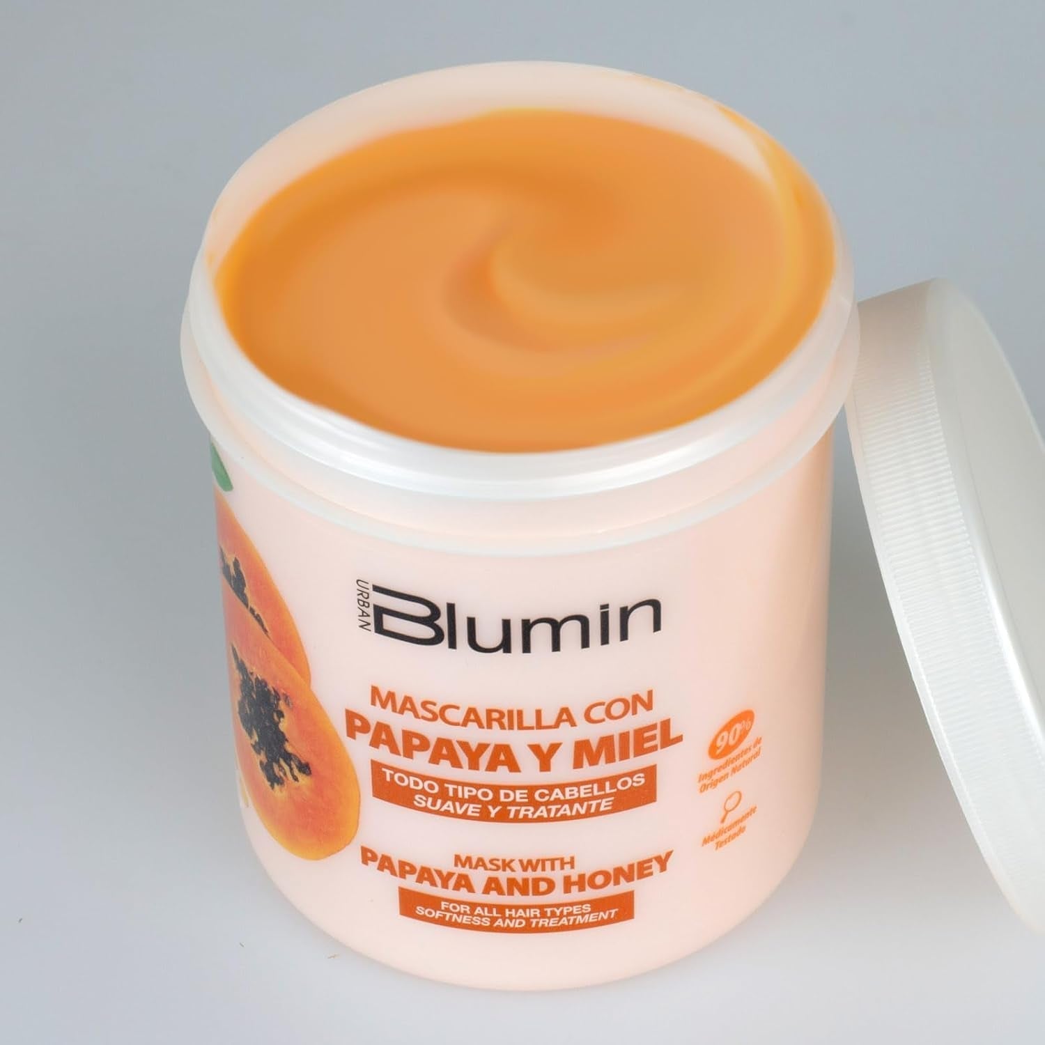 Hårmaske med papaya og honning, 700 ml Naty Shop hårmaske
