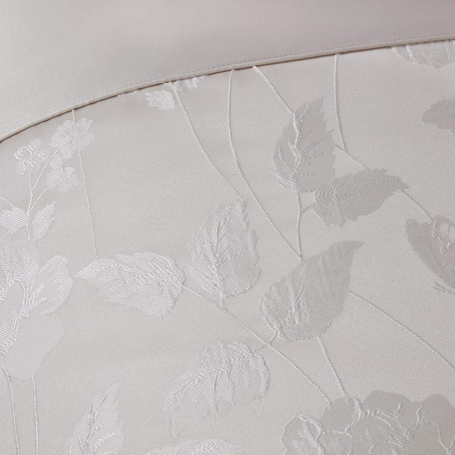 Emma Barclay Butterfly Meadow quilt til king-size seng, 100 % polyester, cremefarvet Dyner og dyner Naty Shop