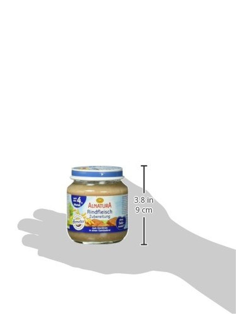 Tilberedt af økologisk oksekød, 125 g