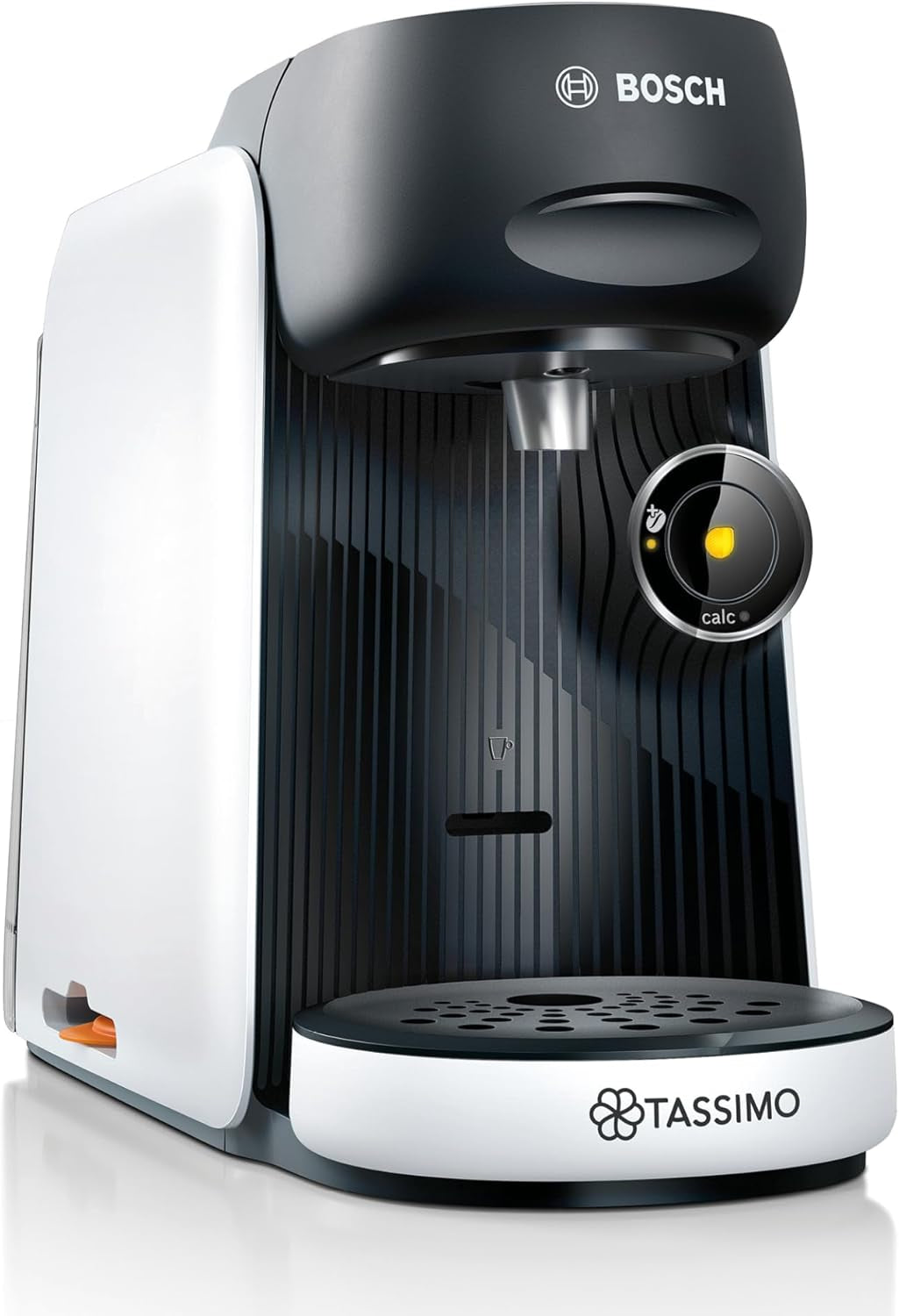 Bosch Tassimo finesse TAS162E kapsel espressomaskine, 70 drinks, mere intens kaffe med et tryk på en knap, automatisk sluk, bæredygtig, perfekt dosering, 1400 W, sort/sort